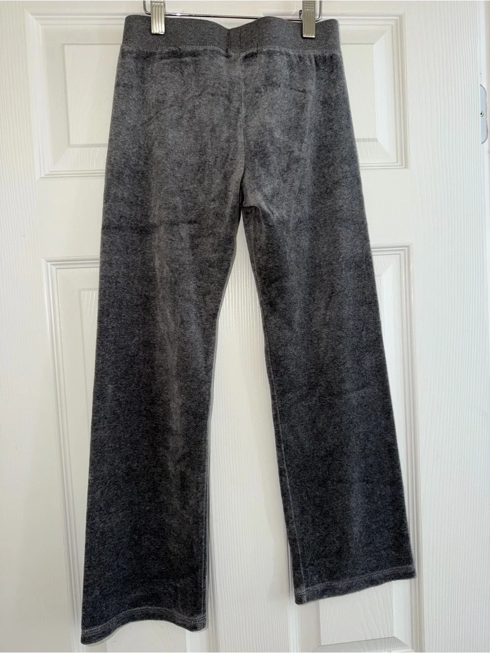 NWT Y2K Juicy Couture Velour Track Pants Girls 7 Fits XXS 00 Petite Rhinestone